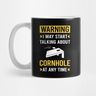 Warning Cornhole Mug